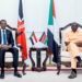 Gen Dagalo with Kenya's President William Ruto