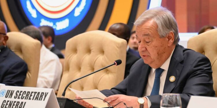 UN Chief Antonio Guterres