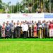 President Museveni with Speakers and Presiding Officers