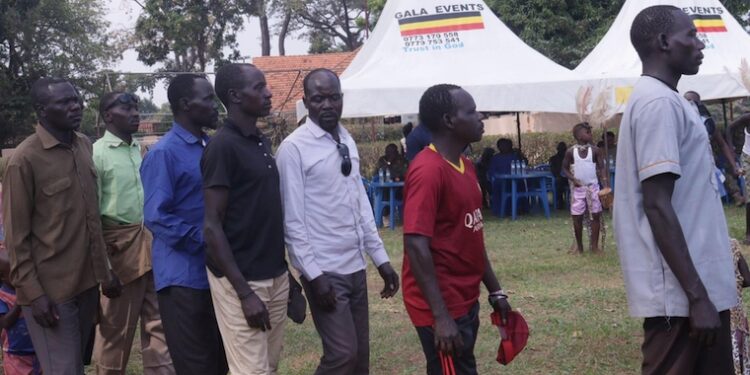 Some of the former LRA fighters repatriated from Central African Republic