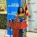 Ms. Paulina Chiwangu, UN Women Country Representative addressing Journalists at the Uganda Media Centre in Kampala on Tuesday