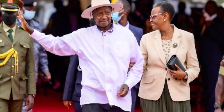 President Museveni and the First Lady Janet Museveni