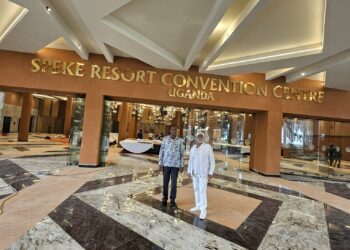 @sudhirruparelia on delivering this excellent piece of work ( Speke Resort Convention Center) in such a record time.. Great addition to our #MICE infrastructure!”