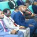 The LoP, Hon. Joel Ssenyonyi (L) and members of his cabinet attending the plenary on Tuesday, 06 February 2024