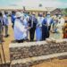 President Yoweri Kaguta Museveni having a chat with Mufti of Uganda Sheikh Shaban Mubaje and Muslim leaders after laying a foundation stone on the Lwengo Muslim District HQ and Health Center IV at Mbirizi – Lwengo Town Council in Lwengo district on the 16th March 2024. Photo by PPU/Tony Rujuta.