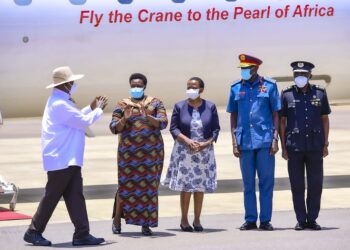 President Museveni returns from Zanzibar