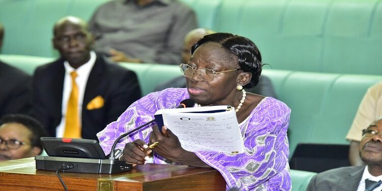The First Deputy Prime Minister and Minister of EAC Affairs, Rebecca Kadaga