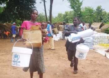 Photo Credit: United Nations 
https://peacekeeping.un.org/en/humanitarian-aid-reaches-desperate-internally-displaced-people-bangasu