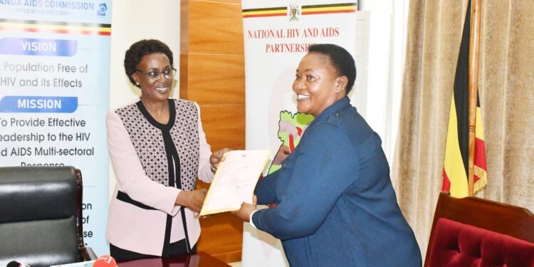 Dr. Ruth Ssenyonyi and Hon. Babalanda