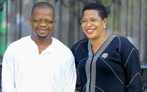 Hon. Magogo with Speaker Among