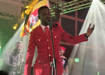 Bobi Wine Performing in London on April 2024