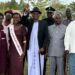 Won Nyaci elect me Lango HRH Eng Dr Michael Moses Odongo Okune and Miss Tourism Northern Uganda during the Green Lango function launched in Amolatar District