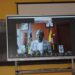 Rt. Hon Deputy Speaker  addressing the Assistant RDCs and RCCs via zoom