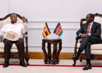 President Museveni with President Ruto