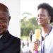 President Museveni and Commissioner for Patriotism, Hellen Seku