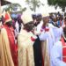 Bishop Wilson Kisekka with the Archbishop Stephen Kazimba Mugalu