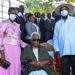 Maama Janet , Maama Maria Nyerere and President Museveni