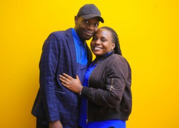 Dorcas Tumwebaze with her husband