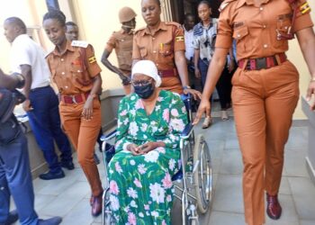 Molly Katanga in wheelchair
