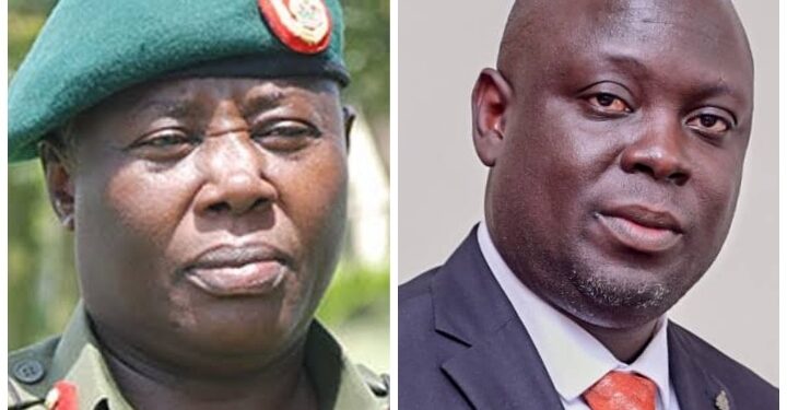 Gen. Nalweyiso and Hajji Kirunda