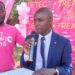 Dr Kibuuka Afizi the Deputy Director /Head of Clinical Department Jinja Regional Referral Hospital speaking during the Cancer Month.