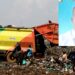 KCCA waste truck ,inset- Businessman Jimmy Ddungu
