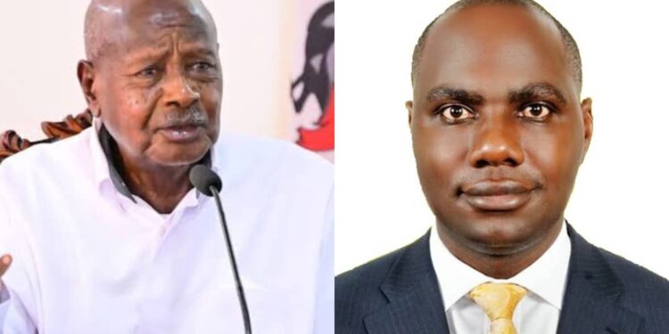 President Museveni and Hon. Musasizi