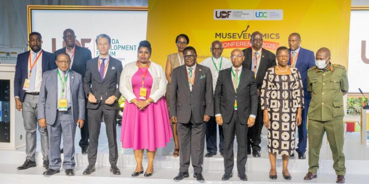 The #Musevenomics2025 Conference is underway at Mestil Hotel, Kampala (May 29-30, 2025). The event brings together stakeholders from the government, private sector, and civil society to discuss Uganda's economic transformation.