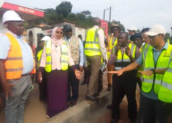 KCCA ED inspecting city roads