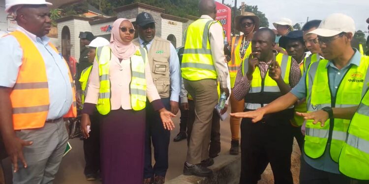 KCCA ED inspecting city roads