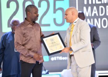 Dei BioPharma Chief Executive Officer Hitesh Upreti received the accolade on behalf of Dr. Magoola