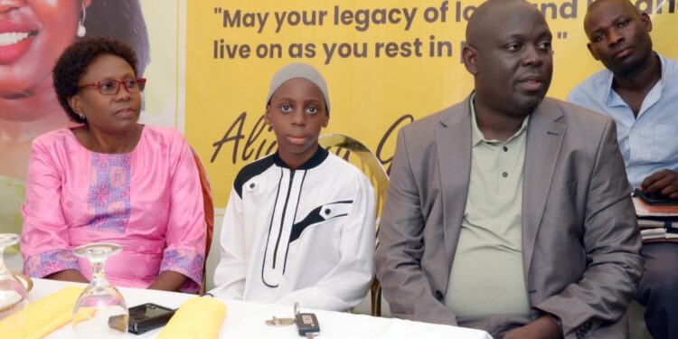 Dr. Aceng , Mandela Kirunda and his father Haji Faruk Kirunda