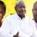 Hon. Shartsi Kutesa, President Museveni and Mr. Aine Sodo