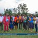 The Won Nyaci in a group photograph with Lango Film Makers during a recent engagement.