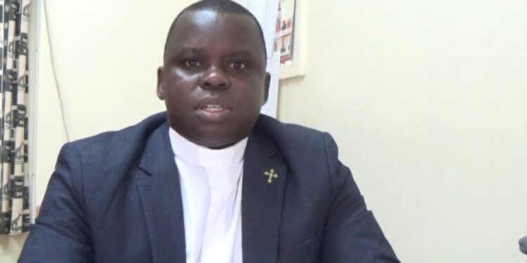 Chancellor of Jinja Diocese and Bishop’s Secretary, Fr. Gerald Mutto