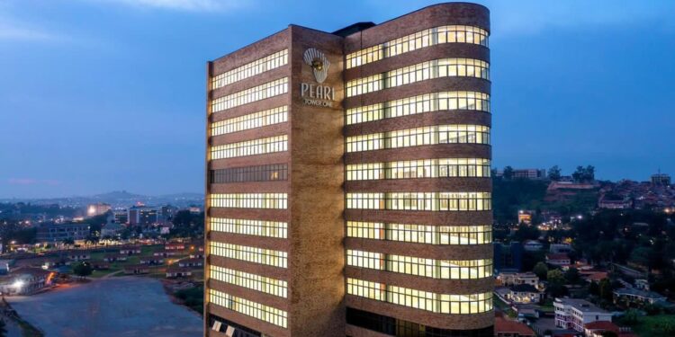 Pearl Tower Business Park owned by Uganda's richest man Sudhir Ruparelia is now complete.