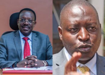 Tycoon Ben Kavuya and Minister Bahati