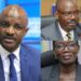PS Ramathan Ggoobi (left), retiring Internal Auditor General Dr. Fixon Okonye (top right), and Maris Wanyera (bottom right).