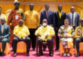President Museveni with the new CEC members