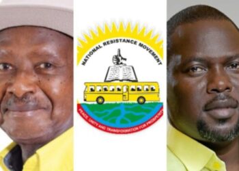 President Museveni and SG Richard Todwong