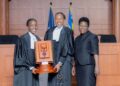 Ms. Dorothy Mukasa, Executive Director of Unwanted Witness with UCU Winners of Privacy Moot Court Competition at the University of Dar es Salaam on 24/09/2025