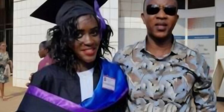 Aisha Nabukeera and Mr. Frank Gashumba
