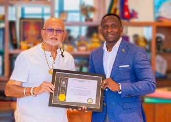 Dr. Sudhir Ruparelia honoured with Lifetime Achievement Award for transforming Uganda’s real estate landscape.