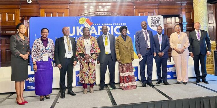 Col. Nakalema delivers key speech at UK- Africa Business Summit, Uganda lauded as best investment destination