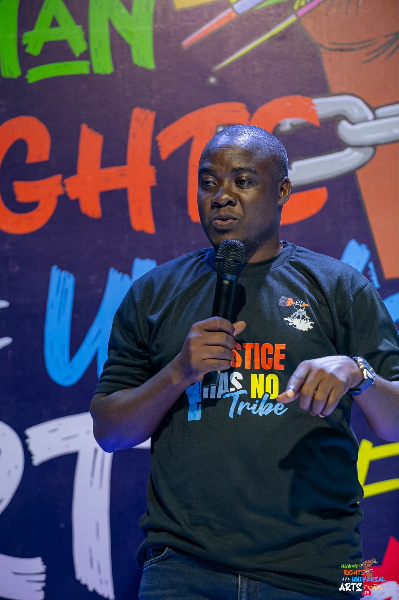 Mr. Vincent Kyabayinze, the Executive Director of East Africa Visual Artists.