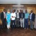 Members of the Southern Division Area Land Committee pose for a group photo with the Jinja City leadership