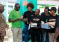 Viva! Uganda officials handover Cameras to the Bwindi area warden