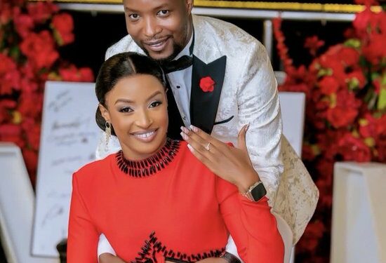 Luzzi with his wife, Sarah, who he has made famous via social media