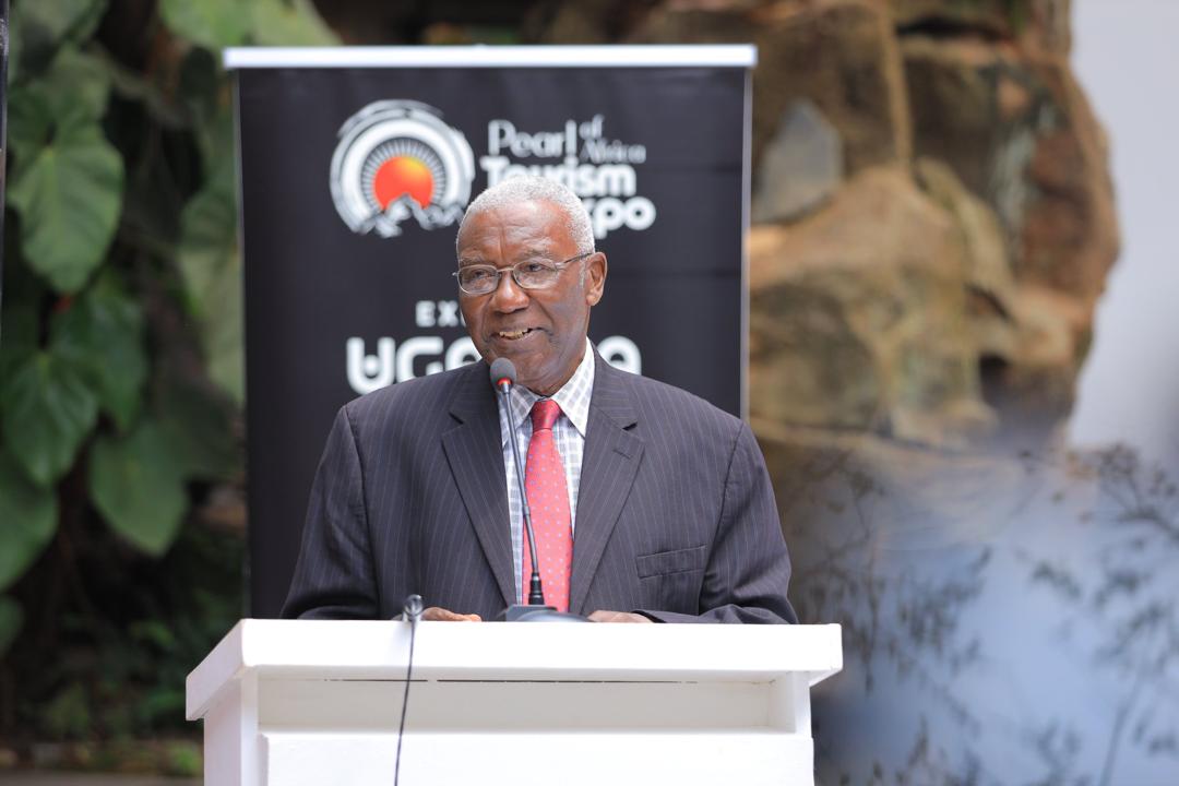 Tourism Minister, Hon. Tom R. Butime officially launched the 10th Pearl of Africa Tourism Expo