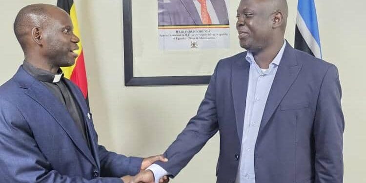 Dr. Lubaale and Haji Kirunda